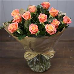 The Rose Bouquet in Orange